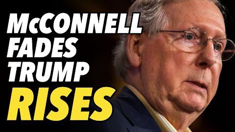 Trump is back. McConnell's grip on GOP slipping