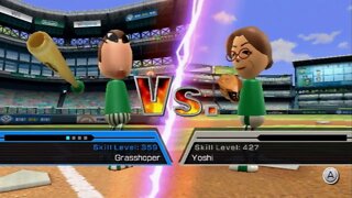 playing wii sports baseball until the biif remotes hit home runs 9
