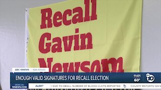 Enough valid signatures for recall election
