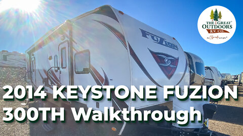 Pre-Owned 2014 Keystone Fuzion 300TH Available for Sale