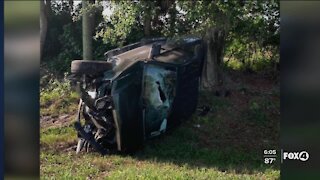 Stolen truck hits car head-on in Lehigh Acres