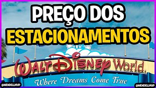 🔵 QUANTO CUSTA OS ESTACIONAMENTOS DOS PARQUES EM ORLANDO? VALE A PENA UBER? #disney #universal