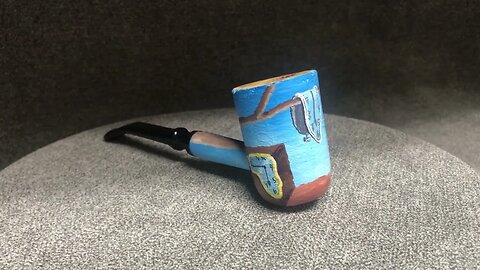 A Corn Cob Pipe Commission already shipped to it's new home. #dali