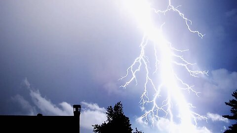 8 Hours of Relaxing Thunderstorm Rain sounds for Sleeping