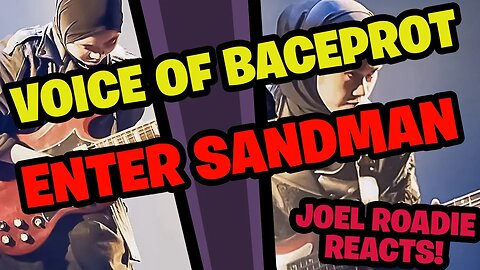 VOB (Voice of Baceprot) - Enter Sandman (Metallica Cover) - Roadie Reacts
