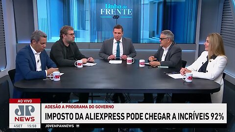 Imposto da Aliexpress pode chegar a 92% com adesão a programa do governo | LINHA DE FRENTE