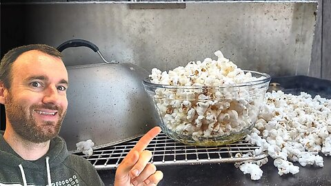 How to make Popcorn on the Griddle
