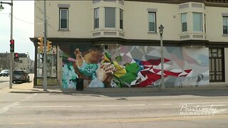 New mural on Milwaukee's south side honors medical workers on the front lines