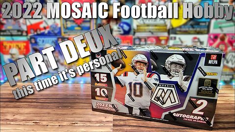 2022 Mosaic Football Hobby Box | Part Deux - Football Cards in a Half Shell