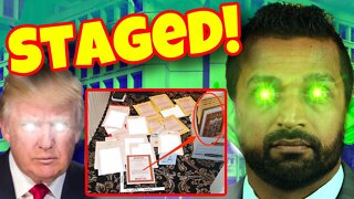 Kash Patel goes GOBLIN MODE on FBI Framed photo RELEASE: "It's STAGED"-They want to stop Trump 2024!
