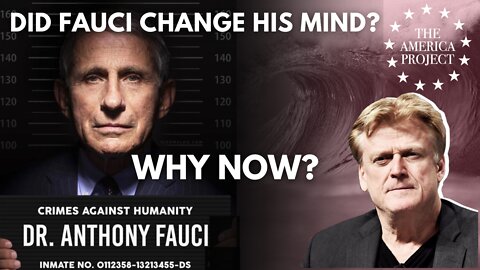 Why did Fauci change his mind and resign now? Red Wave?