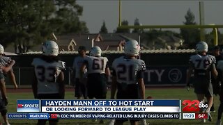 Hayden Mann off to hot start for Liberty