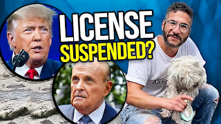 Rudy Giuliani has a license suspended! Viva Frei Vlawg
