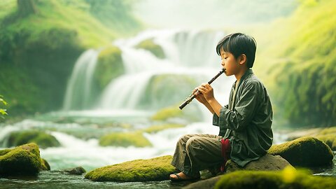 The sound of the Tibetan flute relaxes and heals all mental pain - Releases Melatonin and toxins