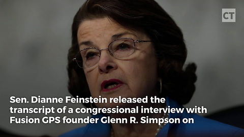 Democrat Feinstein Admits Being Impaired for Fusion Decision