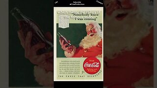 In 1931, Coca Cola created the now ubiquitous image of the modern Santa Claus, #cocacola #shorts