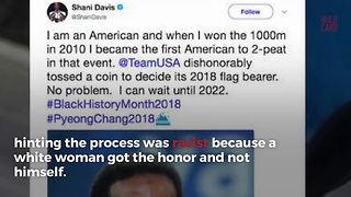 U.S. Olympian Who Cried Racism Over Not Bearing Flag Ditches Opening Ceremony