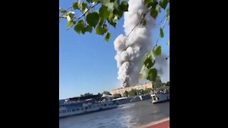 Sound Up! Explosion In Russia At A Fireworks Factory