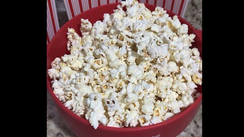 Popcorn in 2-3 min in the microwave