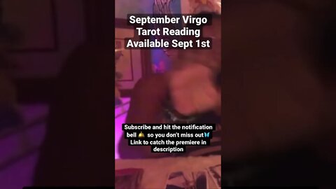 Tarot Short Clip 🦋 Virgo ♍️ September 2022 Tarot Horoscope Reading