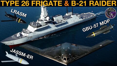 UK Type 26 Frigate & US B-21 Raider: New DCS Assets By CH!