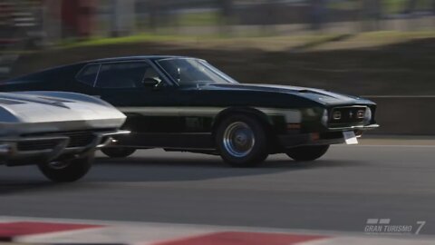 Gran Turismo 7 PS5 | Mustang Mach 1 '71 | Laguna Seca