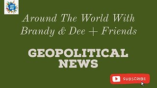 Geopolitical News - Brazil, Palestine Updates & More
