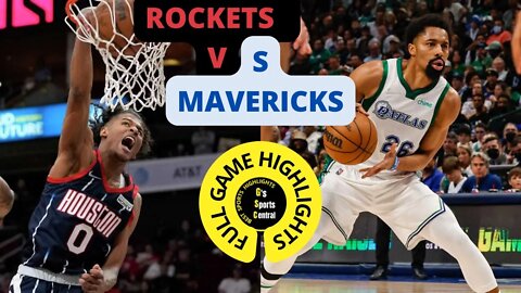 Dallas Mavericks vs Houston Rockets Highlights - Full Game Highlights