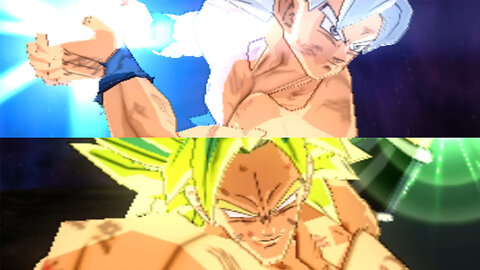 Ultra Instinct Goku vs Legendary SSJ Broly (DBS)