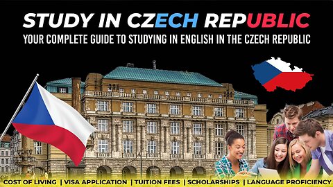 Study in Czech Republic | Your Complete Guide to Studying in English in the Czech Republic