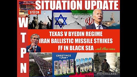 TEXAS V. BIDEN REGIME! BIDEN THREATENS TEXAS & LIES! IRAN BALLISTIC MISSILE ...