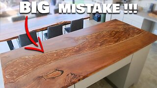 Epoxy Table Build & BIG MISTAKE