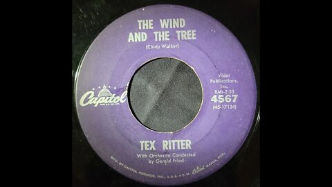 Tex Ritter - The Wind and the Tree