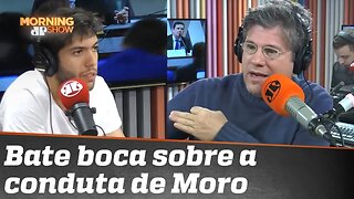 Caio Coppolla e Edgard divergem sobre conduta de Sergio Moro na Lava Jato
