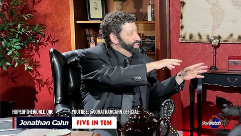 Five in Ten 10/18/23: Jonathan Cahn - 'Hamas Shall Be No More Heard in Your Land'
