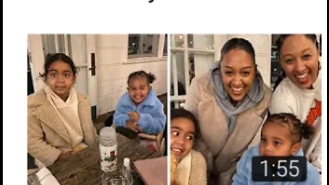 Tia Mowry & Tamera Enjoyes A Beautiful Day With Her Family ❤️