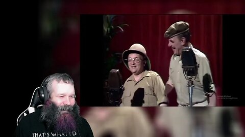 American Reacts to Windsor Davies and Don Estelle singing Whispering Grass