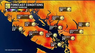 Unprecedented Canadian heat, warmer still on Monday for B.C.