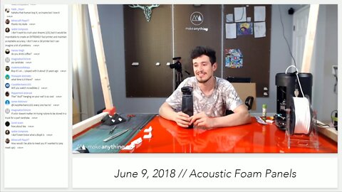 Acoustic Foam Sound Panel Design Livestream