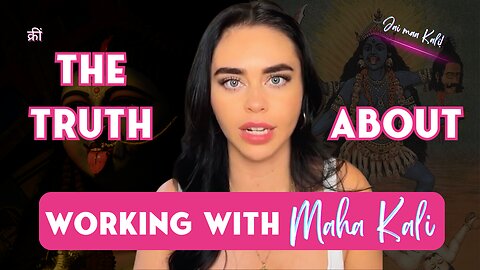 What’s it like working with Maha Kali? - Burning in the transformative fires