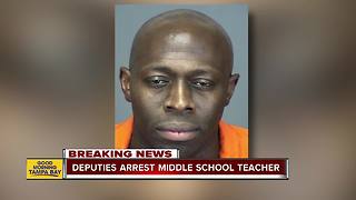 Deputies: Middle school teacher arrested for sexual misconduct with 13-year-old student