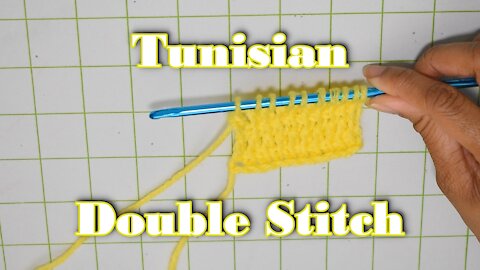 How to Crochet the Tunisian Double Stitch