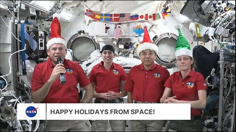 Happy Holidays From the Expedition70 Crew