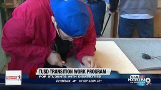 TUSD Program helping student with disability get into workforce