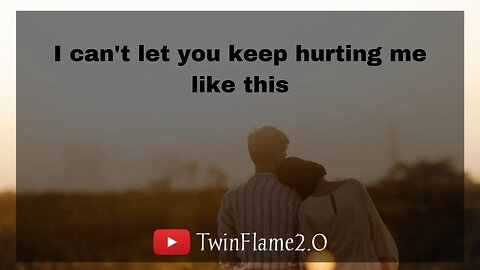 🕊 🌹 I can't let you keep hurting me like this | Twin Flame Reading Today | ❤️ | TwinFlame2.0 🔥