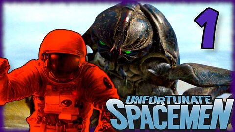 Fighting Alien Bug Hordes In Unfortunate Spacemen Part 1
