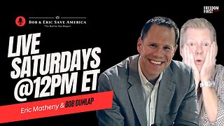 Bob & Eric Save America: Pickax CEO Jeff Dornik's Bold Strategy to Revolutionize Social Media for Good | LIVE Saturday @ 12pm ET