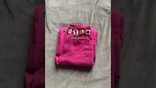 Styling Pink Jeans tiktok fitsfor23