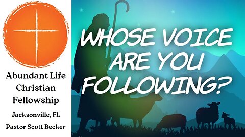 Who's Voice Are You Following - Elder Quion Johnson