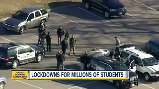 Millions of students across the U.S. went through at least one school lockdown last year